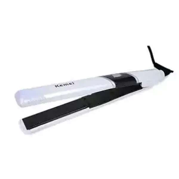 Kemei KM-1950 2in 1 Ceramic Hair Straightener And Curler – View 1